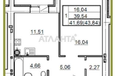 1-room apartment apartment by the address st. Nikolaevskaya (area 42 m²) - Atlanta.ua - photo 26
