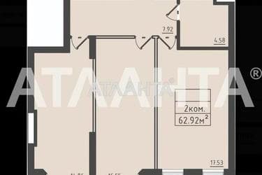 2-комнатная квартира по адресу ул. Дача Ковалевского (площадь 62,9 м²) - Atlanta.ua - imageAlt 16