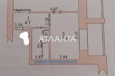 1-room apartment apartment by the address st. Mira pr Lenina (area 44 m²) - Atlanta.ua - photo 10