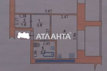1-кімнатна квартира за адресою Мира пр. (площа 47,4 м²) - Atlanta.ua - фото 11