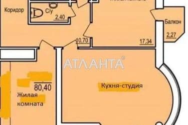 2-rooms apartment apartment by the address st. Fontanskaya dor Perekopskoy Divizii (area 80,4 m²) - Atlanta.ua - photo 15