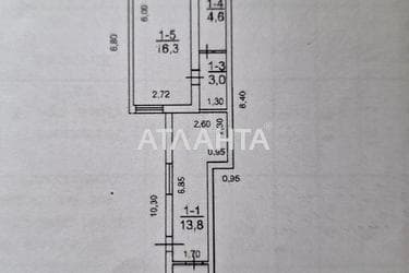 1-комнатная квартира по адресу ул. Дача Ковалевского (площадь 43 м²) - Atlanta.ua - фото 20
