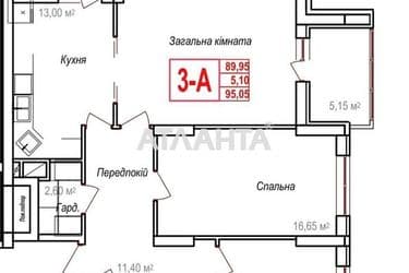 3-rooms apartment apartment by the address st. Geroev Krut Tereshkovoy (area 95,1 m²) - Atlanta.ua - photo 10