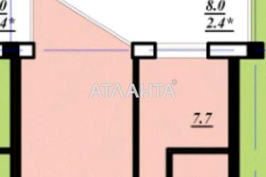 1-комнатная квартира по адресу Тополинный пер. (площадь 34,4 м²) - Atlanta.ua - фото 24