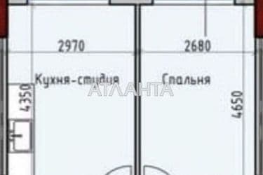 1-room apartment apartment by the address st. Donskogo Dmitriya (area 38,8 m²) - Atlanta.ua - photo 10