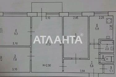 4+-rooms apartment apartment by the address st. Nebesnoy Sotni pr Zhukova marsh pr Leninskoy iskry pr (area 61,3 m²) - Atlanta.ua - photo 24
