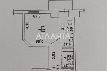 1-комнатная квартира по адресу ул. Доковая (площадь 32,6 м²) - Atlanta.ua - фото 28