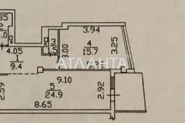 1-кімнатна квартира за адресою Фонтанська дор. (площа 58,3 м²) - Atlanta.ua - фото 48