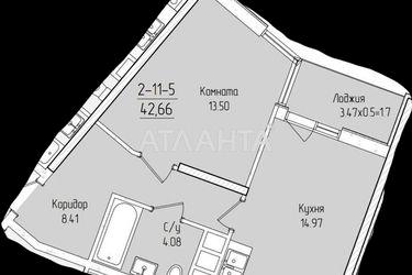 1-room apartment apartment by the address st. Krasnova (area 43 m²) - Atlanta.ua - photo 8