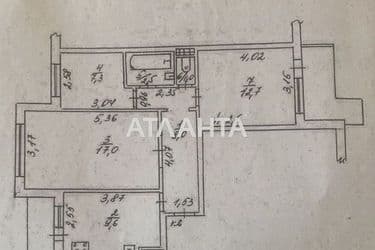 3-кімнатна квартира за адресою вул. Вільямса ак. (площа 61,8 м²) - Atlanta.ua - фото 39