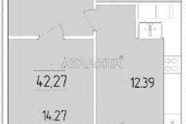 1-room apartment apartment by the address st. Krasnova (area 42,3 m²) - Atlanta.ua - photo 9