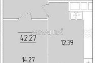 1-room apartment apartment by the address st. Krasnova (area 42,3 m²) - Atlanta.ua - photo 9