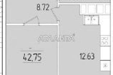 1-room apartment apartment by the address st. Krasnova (area 42,8 m²) - Atlanta.ua - photo 9