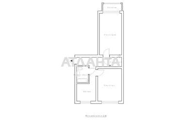 2-rooms apartment apartment by the address st. Ivana i Yuriya Lipy Gaydara (area 50 m²) - Atlanta.ua - photo 36