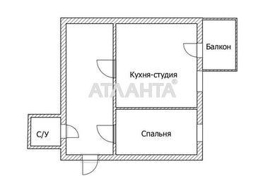 2-rooms apartment apartment by the address st. Trolleybusnaya (area 40 m²) - Atlanta.ua - photo 16