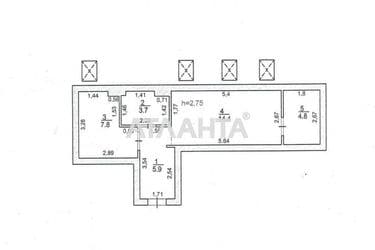 1-room apartment apartment by the address st. Gornaya (area 36,6 m²) - Atlanta.ua - photo 23