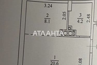 1-room apartment apartment by the address st. Shkolnaya (area 32,9 m²) - Atlanta.ua - photo 5