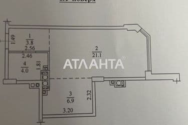 1-room apartment apartment by the address st. Shkolnaya (area 35,8 m²) - Atlanta.ua - photo 9