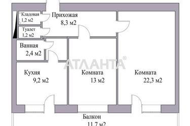 2-rooms apartment apartment by the address st. Franko Ivana (area 66 m²) - Atlanta.ua - photo 16