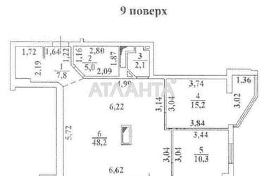 3-rooms apartment apartment by the address st. Lyustdorfskaya dor Chernomorskaya dor (area 90 m²) - Atlanta.ua - photo 33