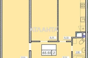 2-кімнатна квартира за адресою вул. Перлинна (площа 65,2 м²) - Atlanta.ua - фото 6