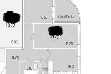 2-rooms apartment apartment by the address st. Krasnova (area 61,3 m²) - Atlanta.ua - photo 6