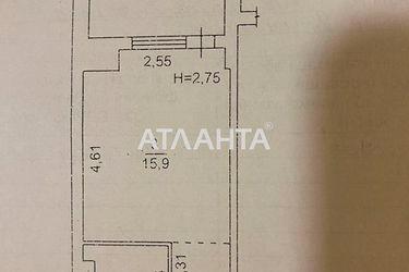 1-room apartment apartment by the address st. Bocharova gen (area 24,0 m2) - Atlanta.ua - photo 10
