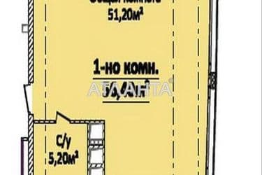 1-комнатная квартира по адресу ул. Литературная (площадь 56,4 м²) - Atlanta.ua - фото 29