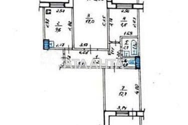 3-rooms apartment apartment by the address st. Varnenskaya (area 63 m²) - Atlanta.ua - photo 18