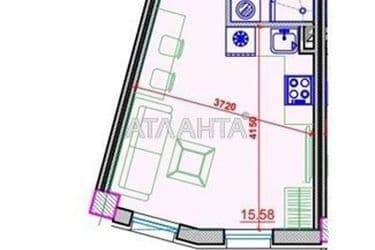 1-room apartment apartment by the address st. Kamanina (area 25,1 m²) - Atlanta.ua - photo 14