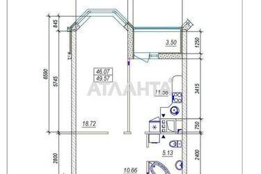 2-кімнатна квартира за адресою вул. Середньофонтанська (площа 50 м²) - Atlanta.ua - фото 12