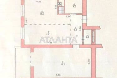 2-rooms apartment apartment by the address st. Chekhova (area 74,9 m²) - Atlanta.ua - photo 11
