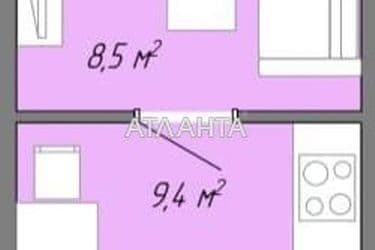1-комнатная квартира по адресу Небесной Сотни пр. (площадь 25,8 м2) - Atlanta.ua - фото 5