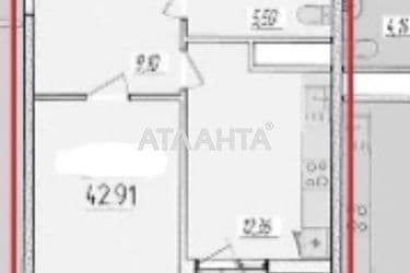 1-room apartment apartment by the address st. Krasnova (area 43 m²) - Atlanta.ua - photo 8