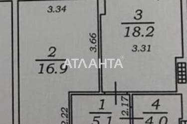 1-кімнатна квартира за адресою вул. Миколаївська (площа 44,2 м²) - Atlanta.ua - фото 32
