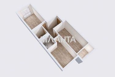 2-rooms apartment apartment by the address st. 7 km ovidiopolskoy dor (area 62,7 m²) - Atlanta.ua - photo 29