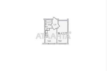 1-комнатная квартира по адресу ул. Сахарова (площадь 43 м²) - Atlanta.ua - фото 24
