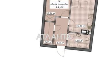 1-room apartment apartment by the address st. Kurortnyy per (area 44,8 m²) - Atlanta.ua - photo 9