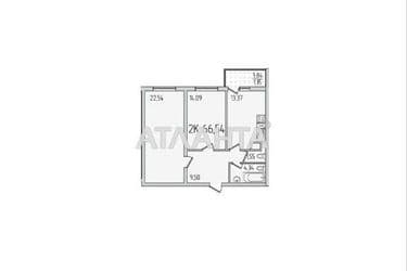2-rooms apartment apartment by the address st. Sakharova (area 66,4 m²) - Atlanta.ua - photo 52