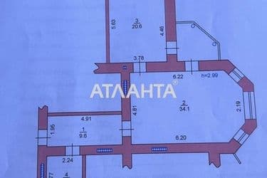 2-комнатная квартира по адресу Хантадзе пер. (площадь 77 м²) - Atlanta.ua - фото 24