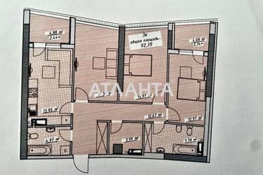 3-rooms apartment apartment by the address st. Kurortnyy per (area 93 m²) - Atlanta.ua - photo 28