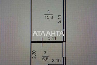 1-комнатная квартира по адресу Небесной Сотни пр. (площадь 30 м²) - Atlanta.ua - фото 15