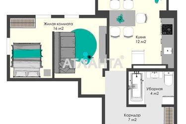 1-room apartment apartment by the address st. Bocharova gen (area 39,0 m2) - Atlanta.ua - photo 12