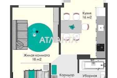 1-room apartment apartment by the address st. Bocharova gen (area 42,4 m2) - Atlanta.ua - photo 9