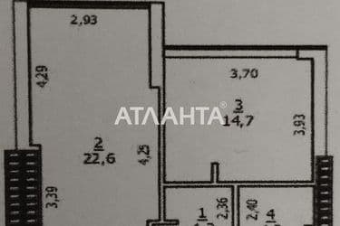 1-room apartment apartment by the address st. Marselskaya (area 46 m²) - Atlanta.ua - photo 24