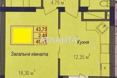 1-room apartment apartment by the address st. Geroev Krut Tereshkovoy (area 46,2 m²) - Atlanta.ua - photo 6