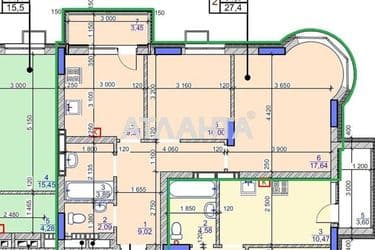 2-rooms apartment apartment by the address st. Molodezhnaya (area 54,8 m²) - Atlanta.ua - photo 37
