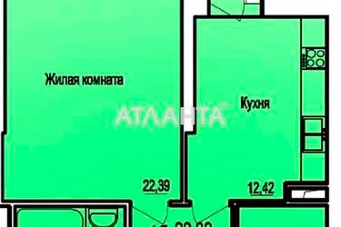 1-комнатная квартира по адресу Фонтанская дор. (площадь 52,1 м²) - Atlanta.ua - фото 7
