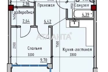 1-room apartment apartment by the address st. Primorskaya Suvorova (area 47 m²) - Atlanta.ua - photo 22