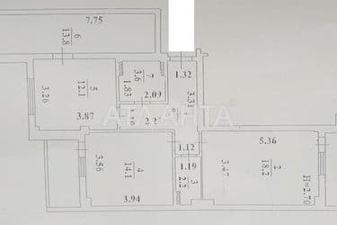 2-rooms apartment apartment by the address st. Bocharova gen (area 78 m²) - Atlanta.ua - photo 34